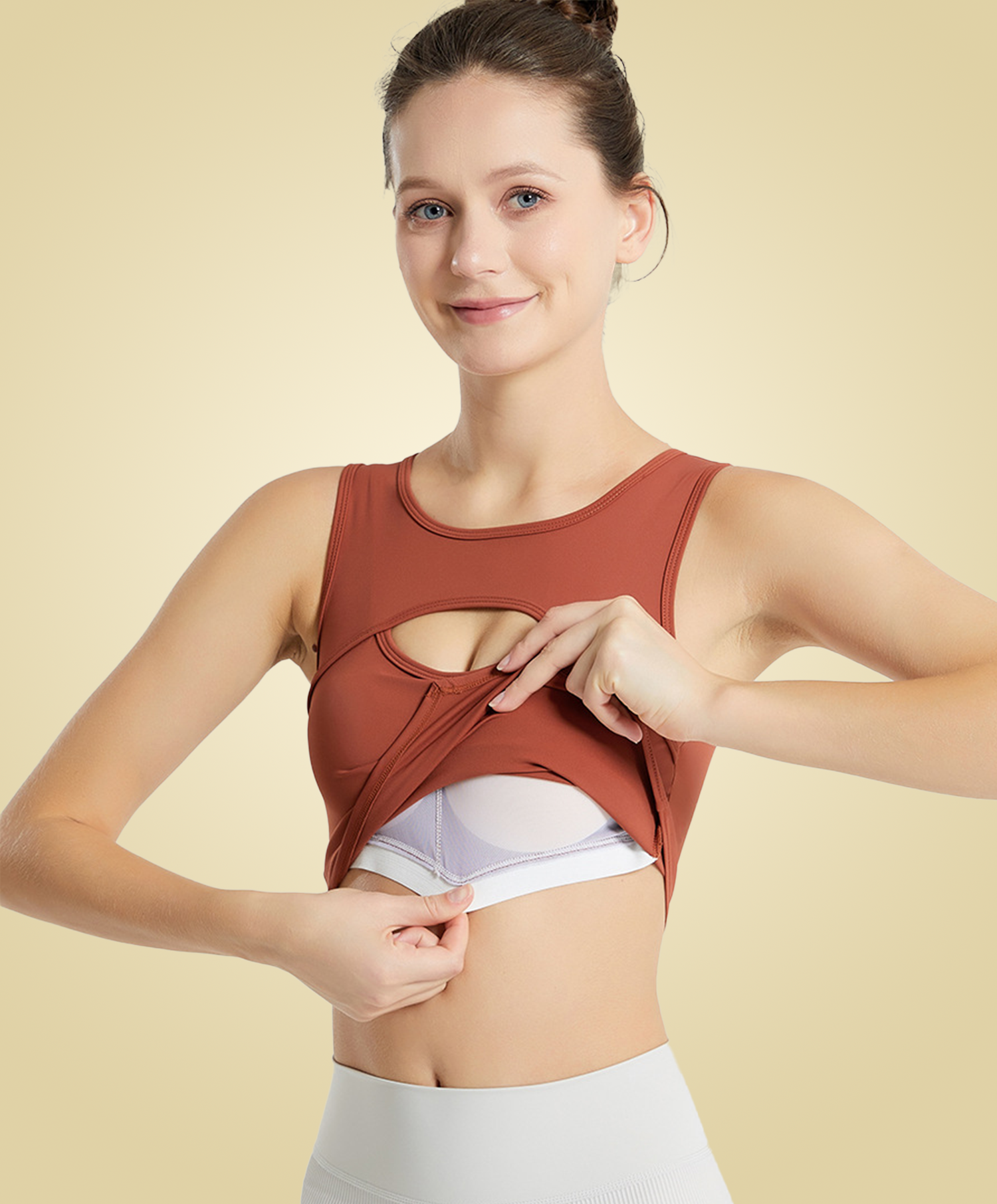 Cropped Caribbean® Yoga