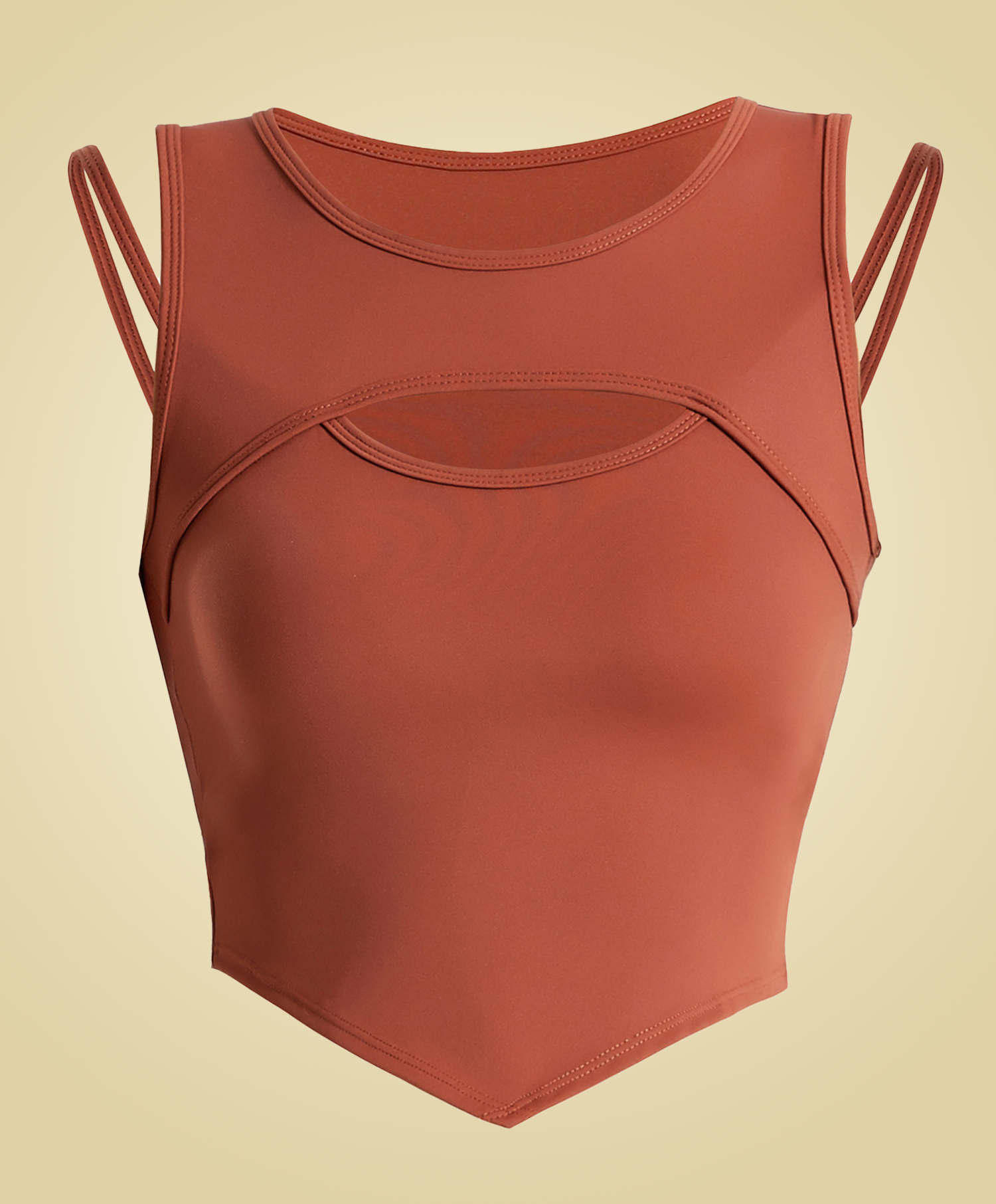 Cropped Caribbean® Yoga