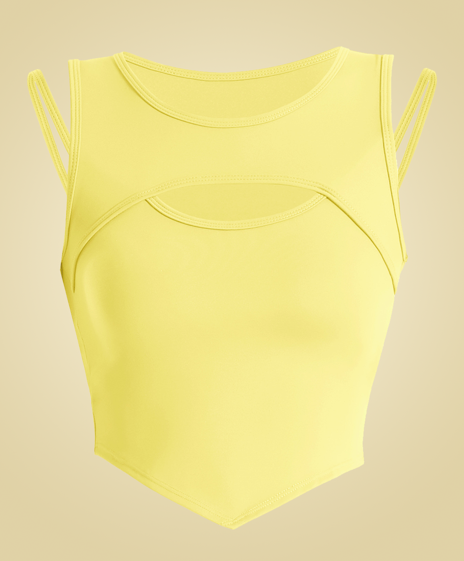 Cropped Caribbean® Yoga