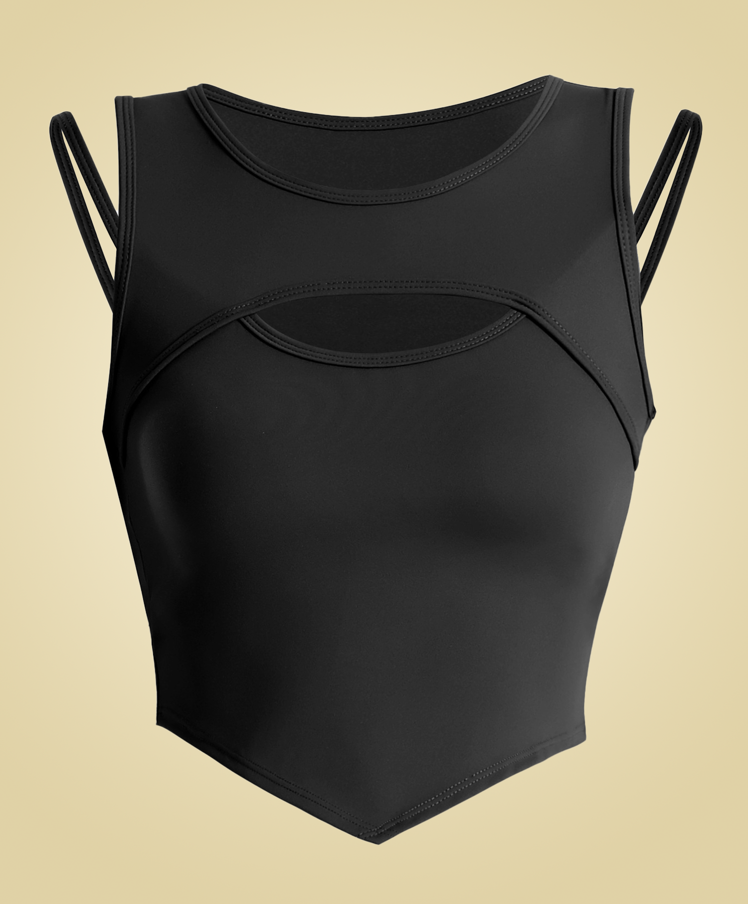 Cropped Caribbean® Yoga